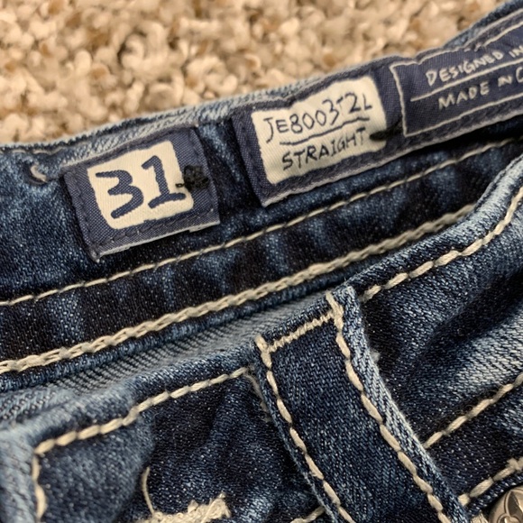 Miss Me Women's Blue Embellished Jeans - Picture 4 of 5